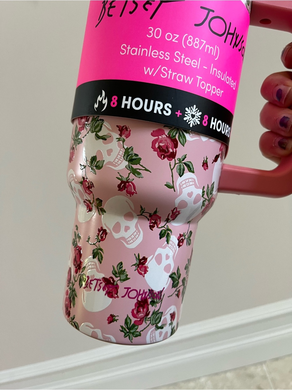 Betsey Johnson water bottle - Picture 3 of 3